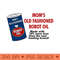 Moms Old Fashioned Robot Oil - PNG Graphics - Variety