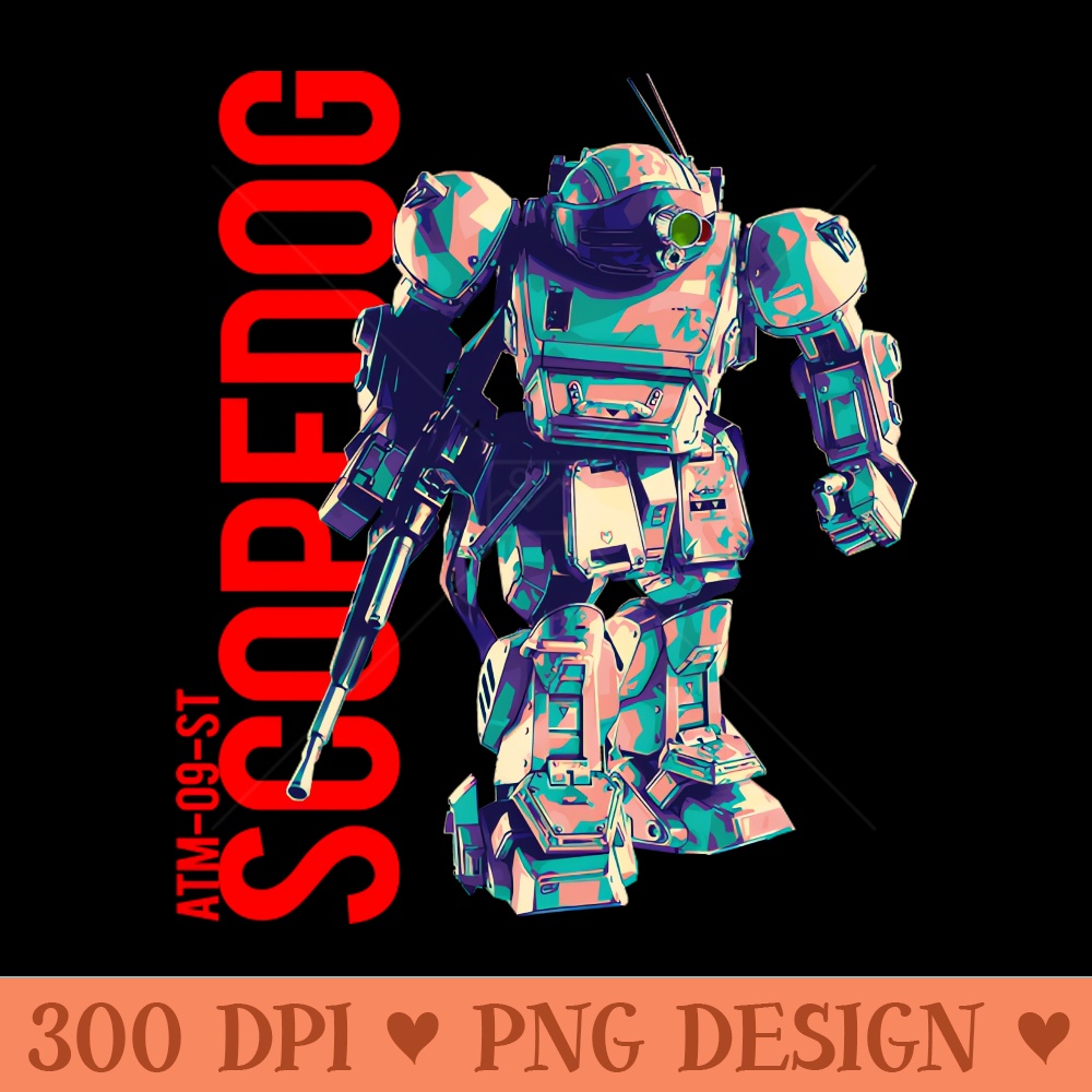 Scopedog - Digital PNG Art - Latest Updates