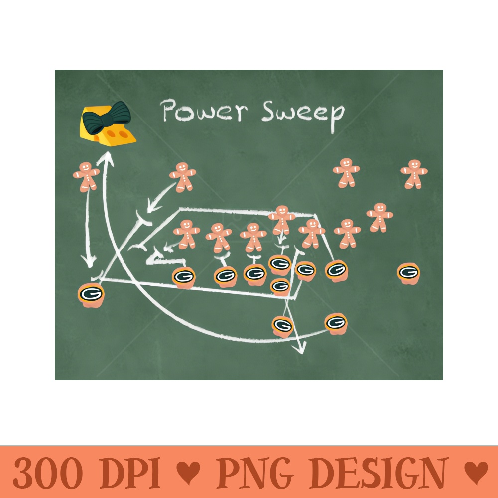 Cookies vs. Gingerbread Power Sweep - Sublimation PNG Designs - Good Value