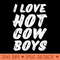 I love hot cowboys - PNG Download Collection - Unique