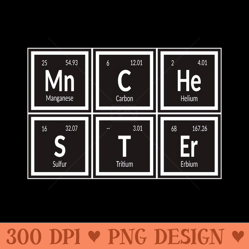 Manchester of Elements - PNG Designs - Popularity