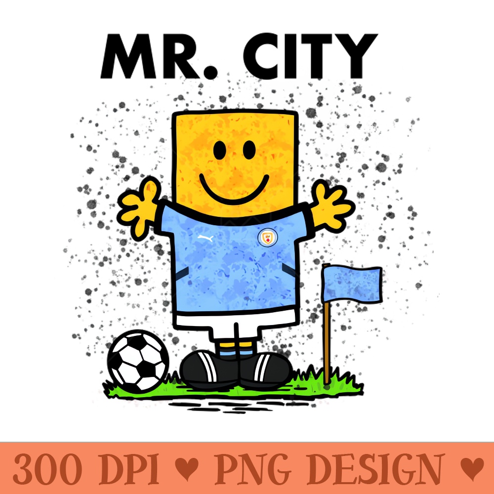 Mr City - Instant PNG Download - Unique