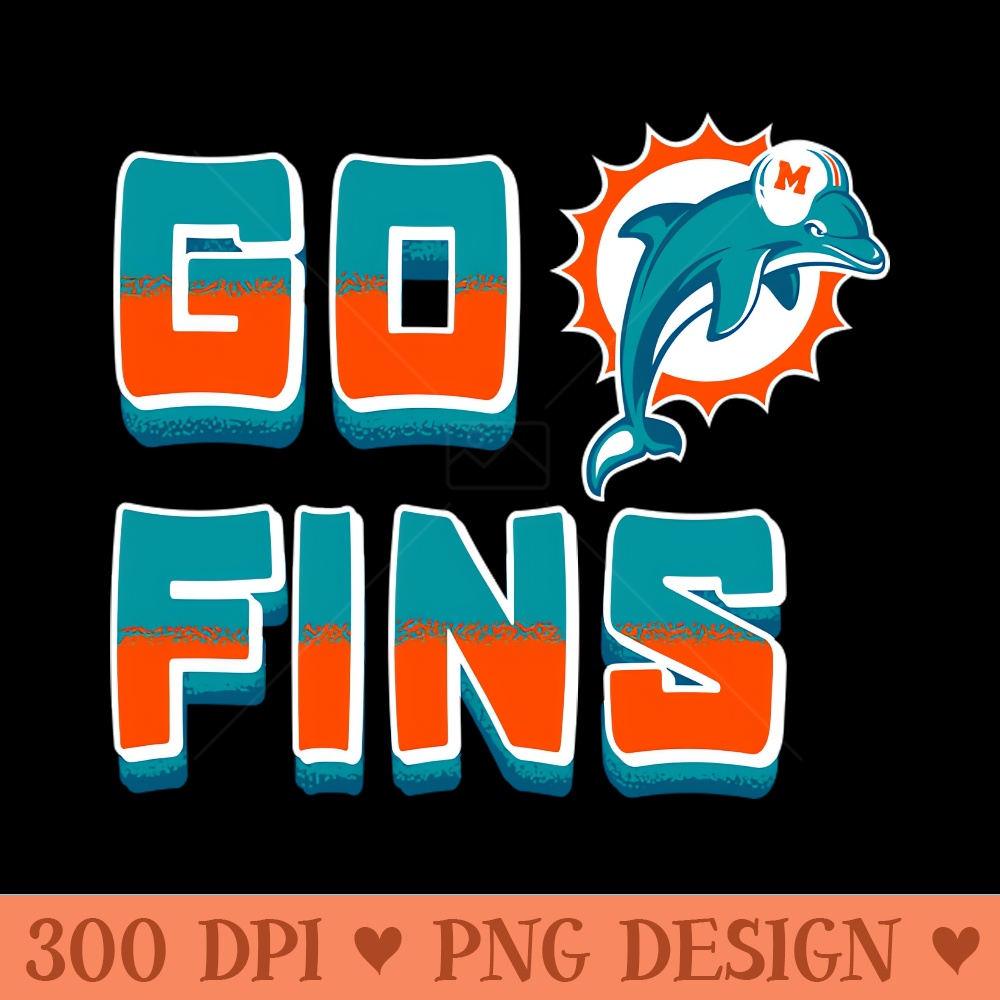 GO FINS - Downloadable PNG - Popularity