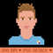 De bruyne 8 bit - Digital PNG Files - Unique