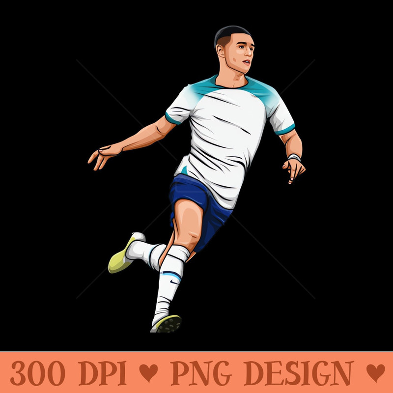 Phil Foden - PNG Illustrations - Convenience