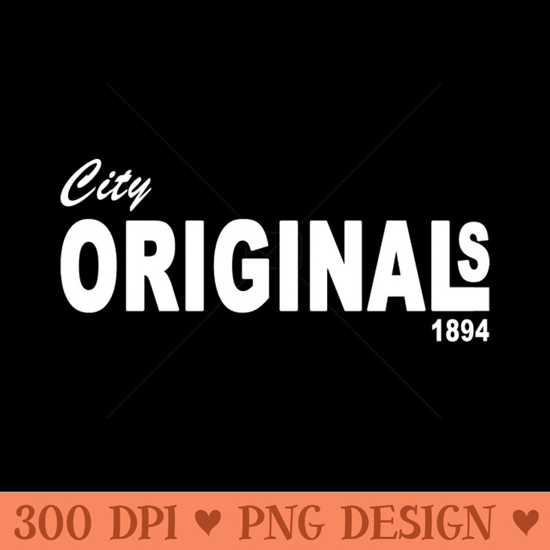 City Originals - PNG Download Bundle - High Quality 300 DPI
