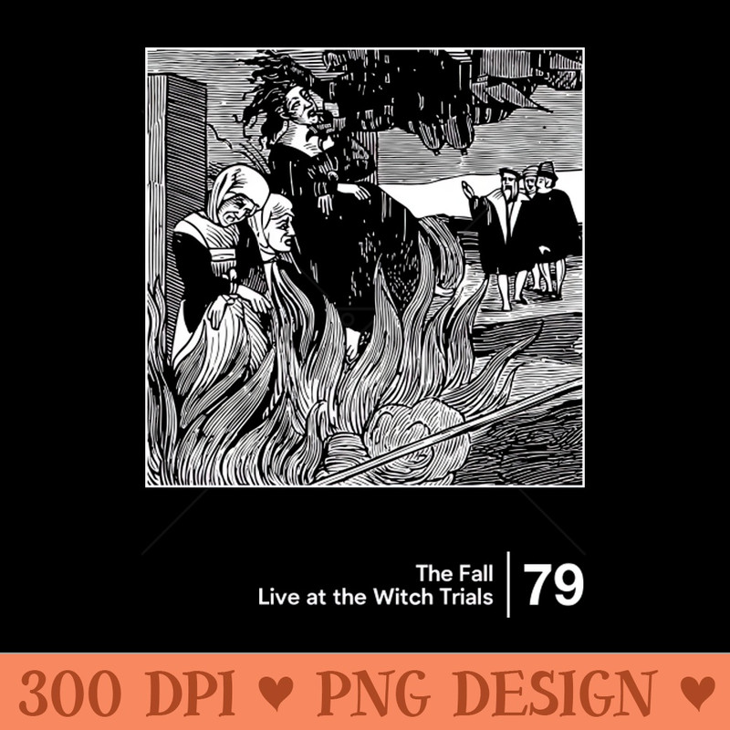 The Fall Minimal Style Graphic Artwork Design - Digital PNG Download - Professional Design