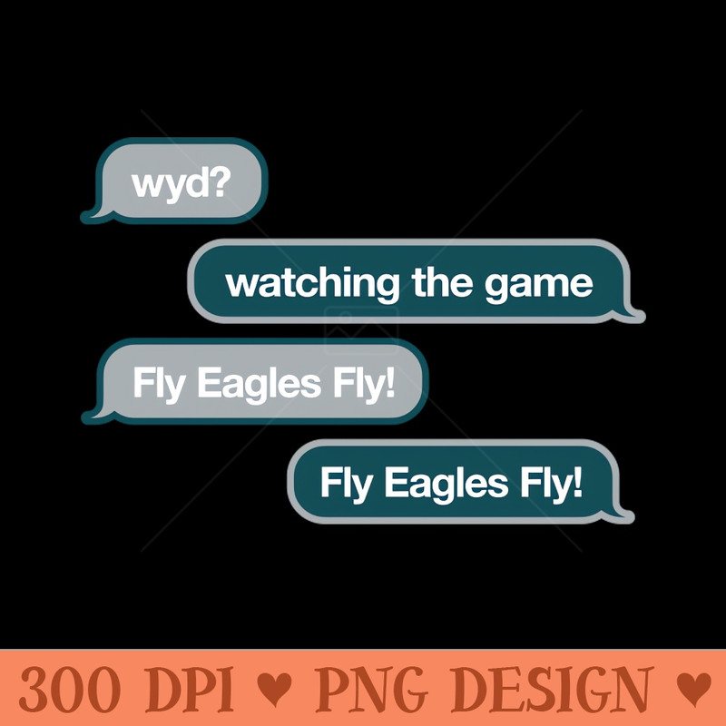 Eagles WYD Text - PNG Illustrations - Popularity