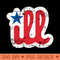 Ill Phillies Distressed - Digital PNG Art - Latest Updates