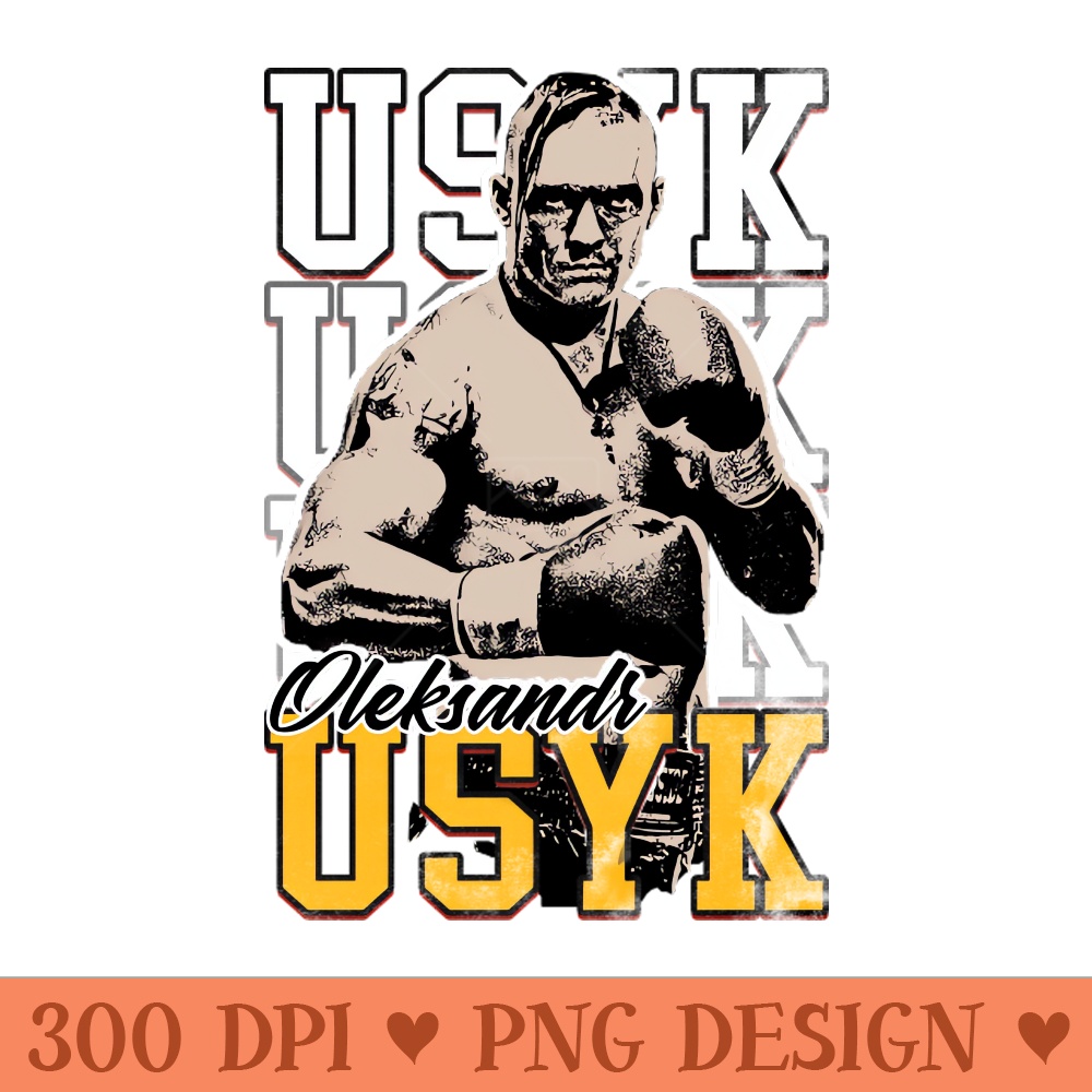 usyk - Digital PNG Art - Popularity