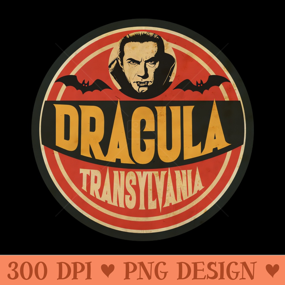 Monster Grand Slam Dracula - Digital PNG Art - Customer Support