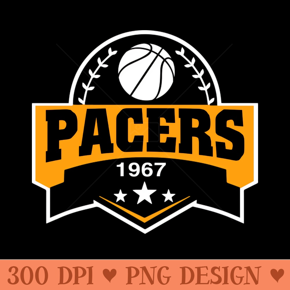 Personalized Basketball Pacers Proud Name Vintage Beautiful - Instant PNG Download - Convenience