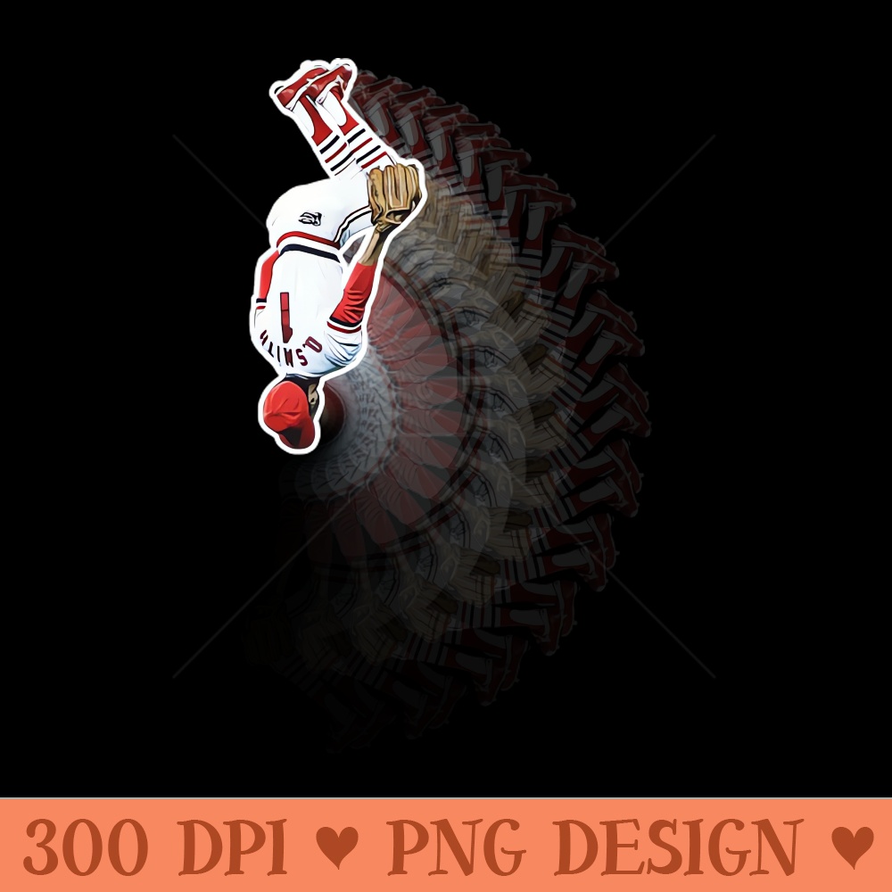 Retro Ozzie Smith The Wizard Backflip - PNG Download Collection - Convenience