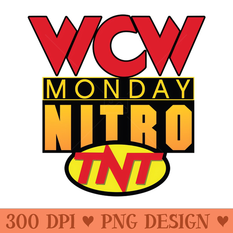 WCW Monday Nitro - High Quality PNG - Unique