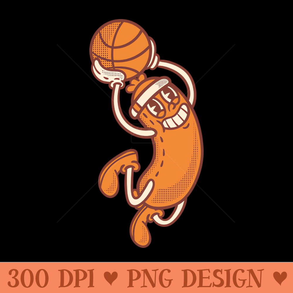 Sausage slam dunks funny - PNG Printables - Professional Design