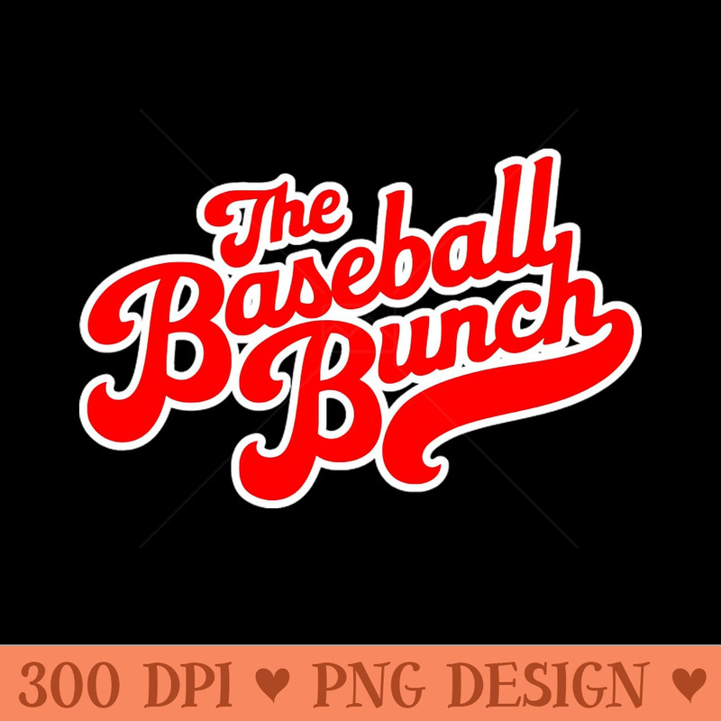 The Baseball Bunch - PNG Downloadable Resources - Unique