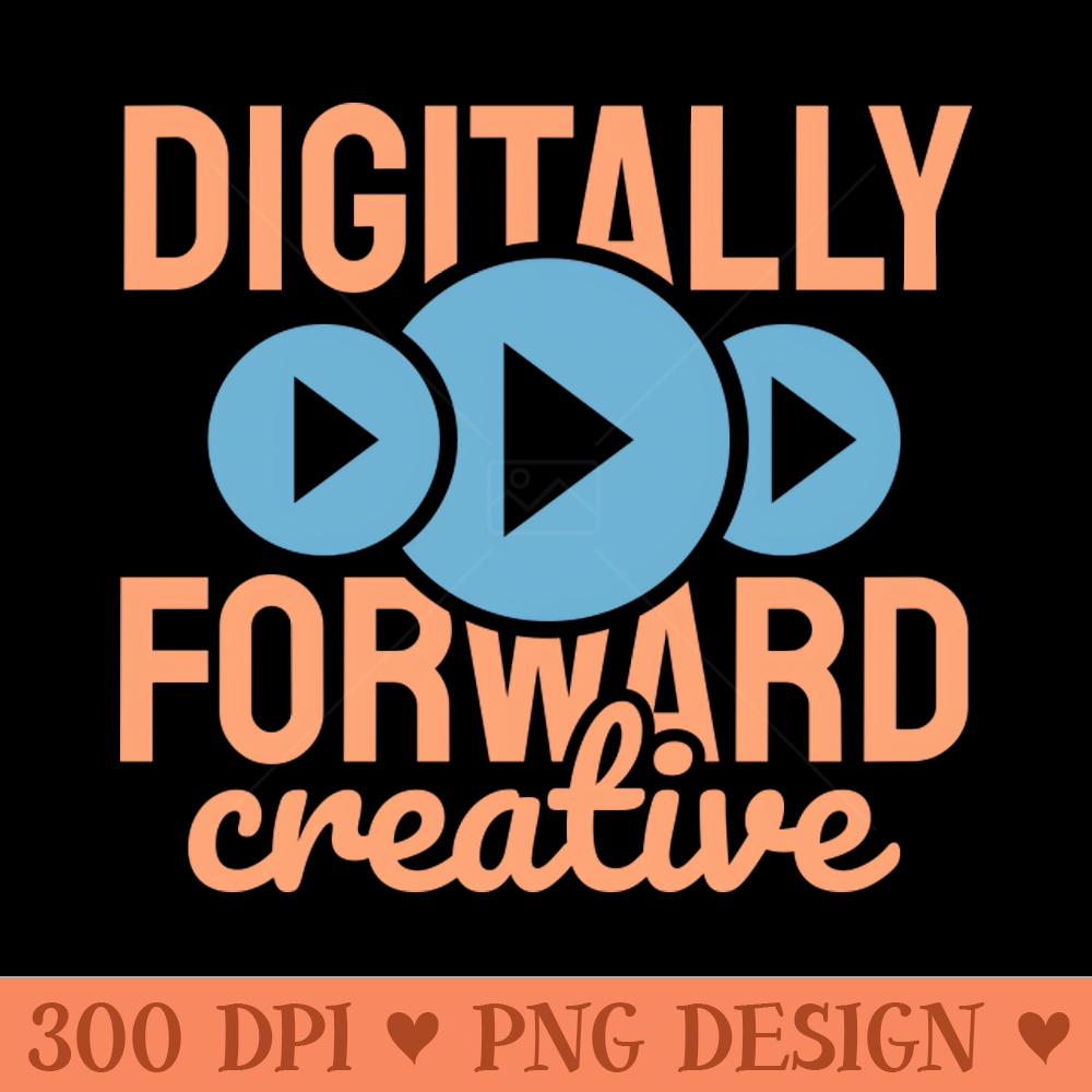 DIGITALLY FORWARD CREATIVE - PNG Downloadable Art - Flexibility