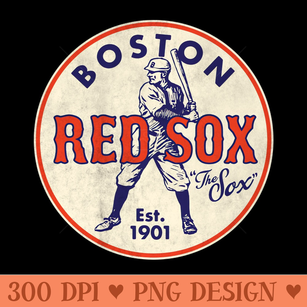 Old Style Boston Red Sox by Buck Tee - PNG Download Website - Professional Design