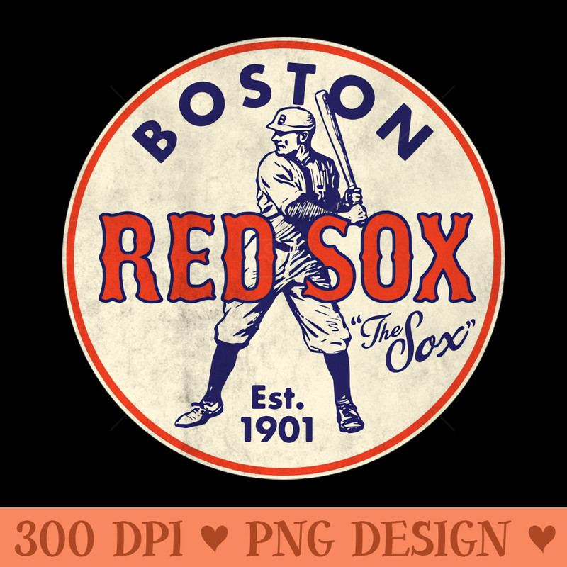 Old Style Boston Red Sox by Buck Tee - PNG Download Website - Professional Design