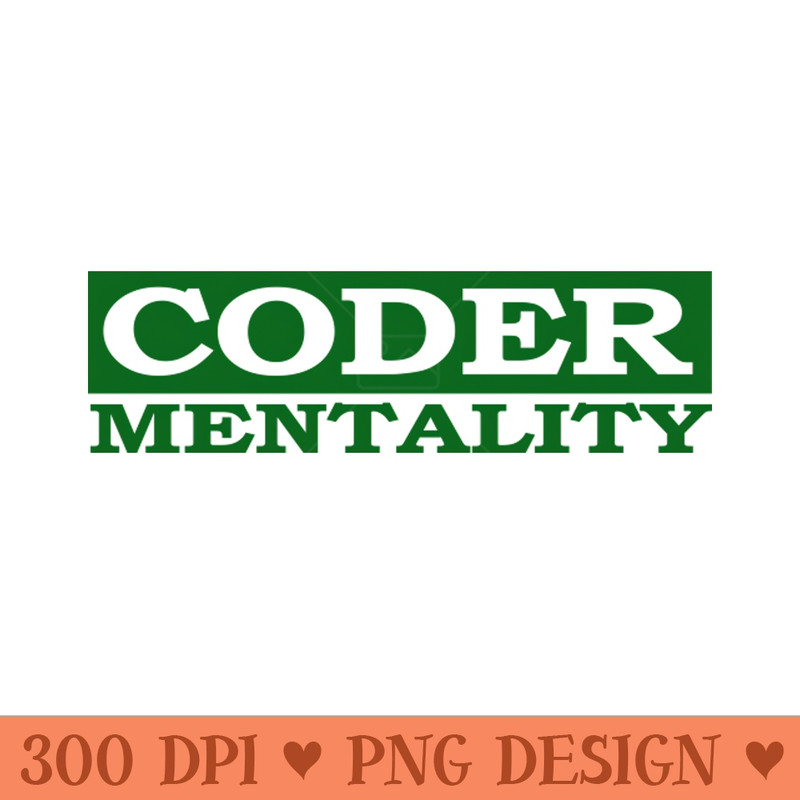 coder mentality - - Latest Updates