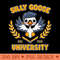 Cute Kawaii Goose Silly Goose University - Download PNG Graphics - Professional Design