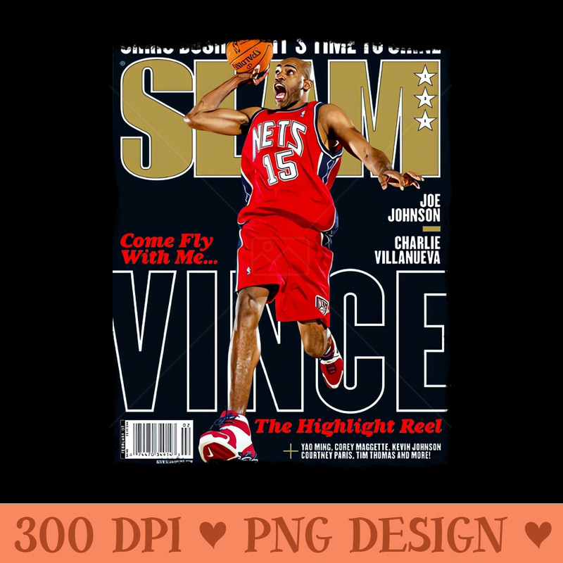 Vince Slam mag - PNG File Download - Flexibility