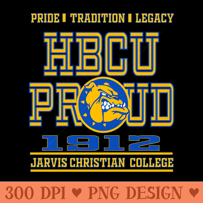 Jarvis Christian 1912 College Apparel - Sublimation PNG - Variety