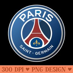 paris saint germain logo - digital png art