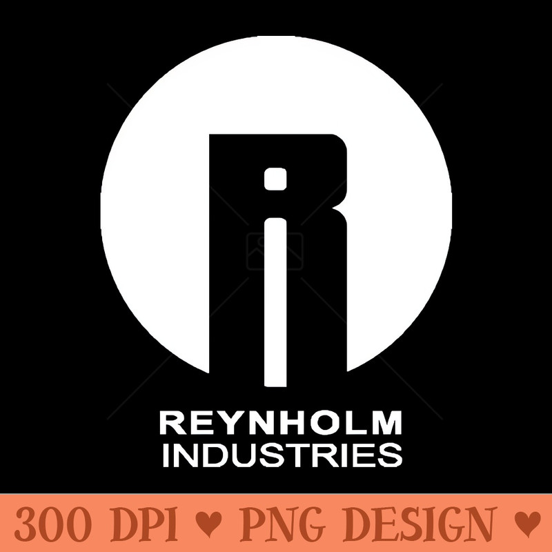 Reynholm Industries Logo White - PNG Download Library - Professional Design
