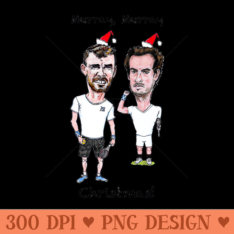 Murray, Murray Christmas - Digital PNG Files - Unique