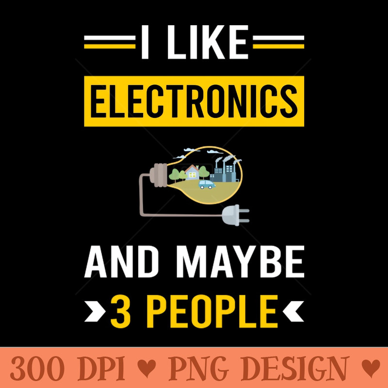 3 People Electronics - - High Quality 300 DPI