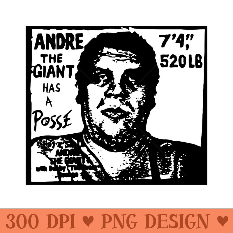 andre the giant - PNG Design Downloads - Professional Design