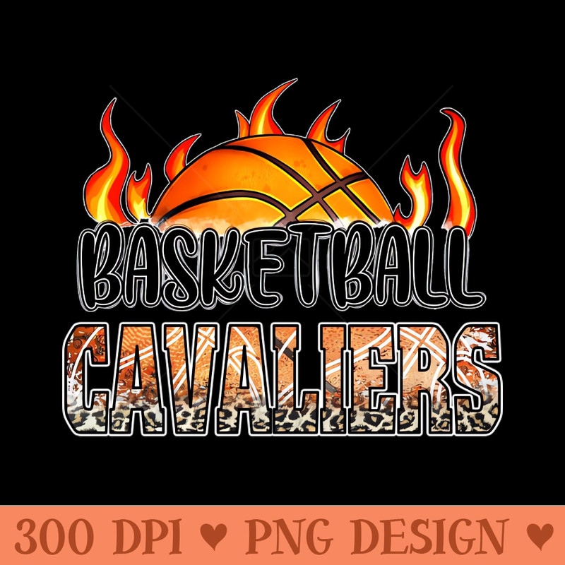 Classic Basketball Design Cavaliers Personalized Proud Name - PNG Graphics - Convenience