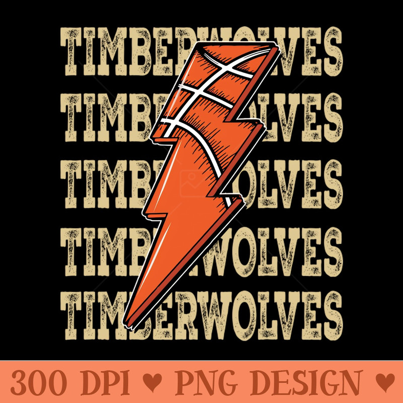 Funny Sports Timberwolves Proud Name Basketball Classic - PNG File Download - Customer Support