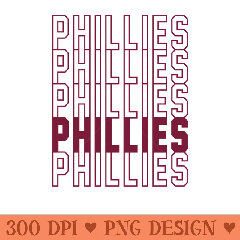 Phillies - Vector PNG Download - Customer Support