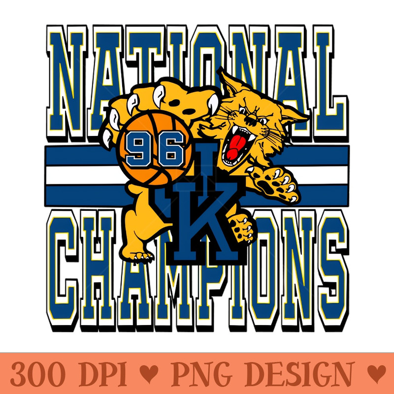 Wildcats 96 Champs - High-Quality PNG Download - Popularity