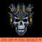 Mecha Skull S01 D10 - Instant PNG Download - High Quality 300 DPI