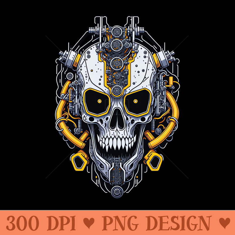 Mecha Skull S01 D13 - Free PNG Downloads - Good Value