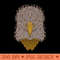 BALD EAGLE HEAD LINE ART - Sublimation PNG - Variety