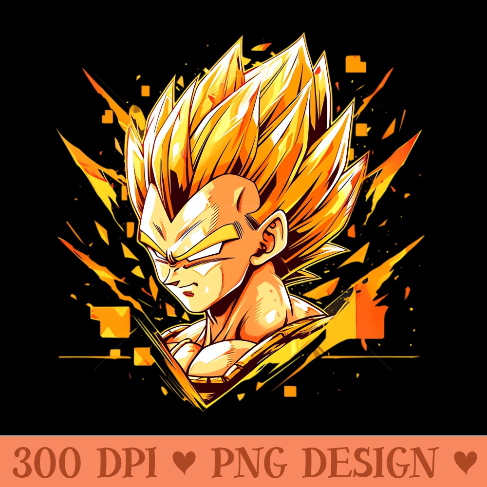 vegeta - Digital PNG Files - Popularity