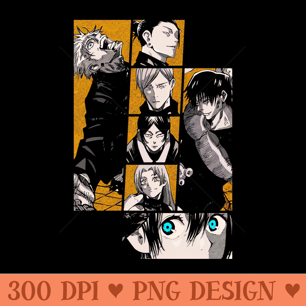 THE SENSEIS PAST OTAKU DESIGN VARIANT - - High Quality 300 DPI
