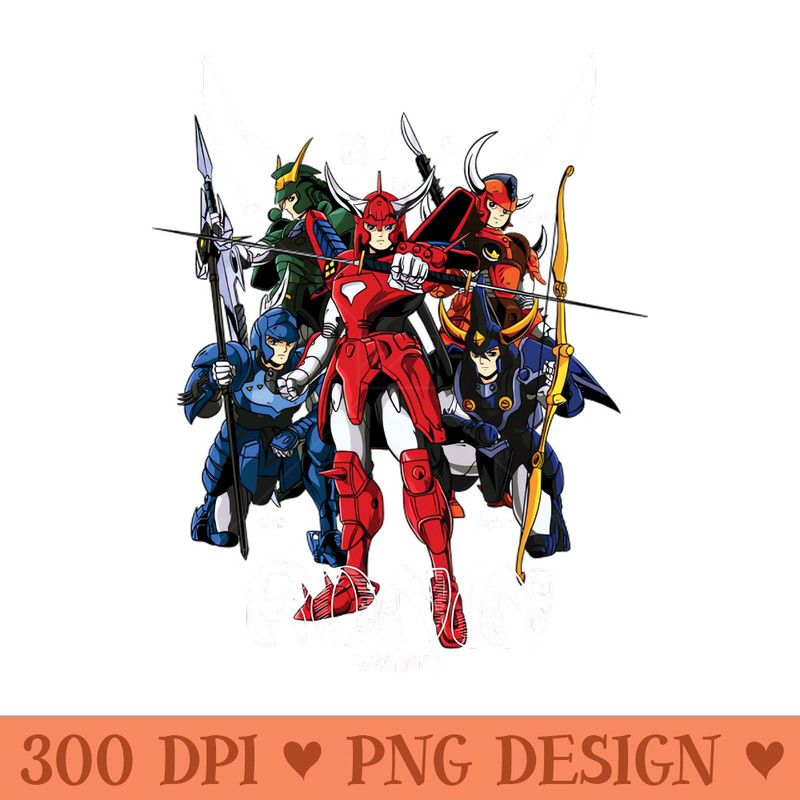 Ronin Warriors - PNG Designs - Flexibility