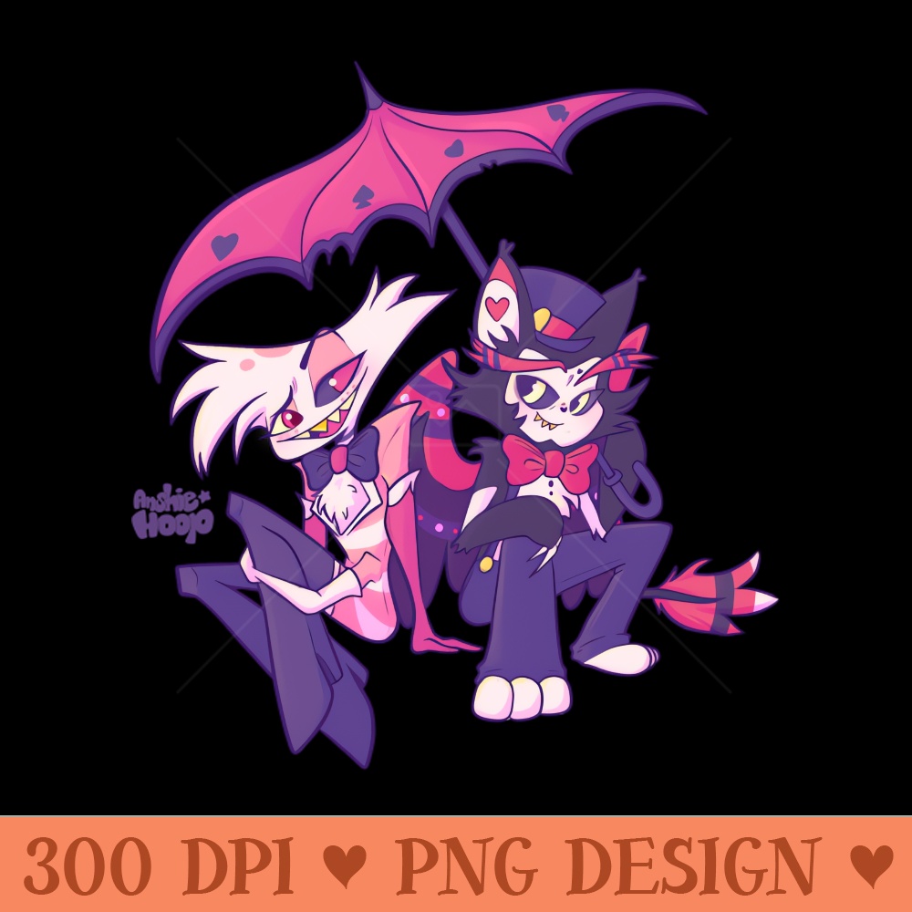 HuskerDust Hazbin Hotel Fanart by Anshiehoop - PNG Downloadable Resources - Popularity