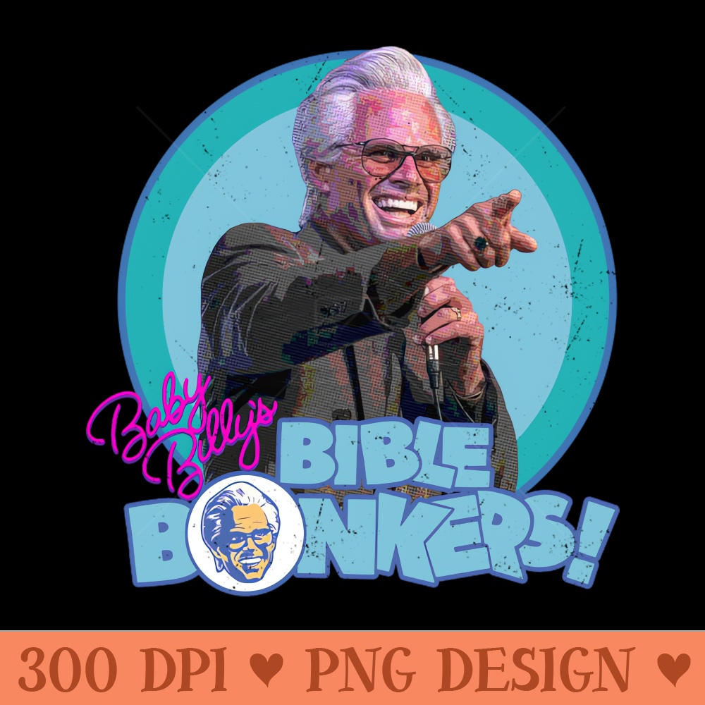 Bible Bonkers Retro - PNG Download Collection - Unique