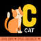 Cat Alphabet funny - Transparent PNG - Convenience