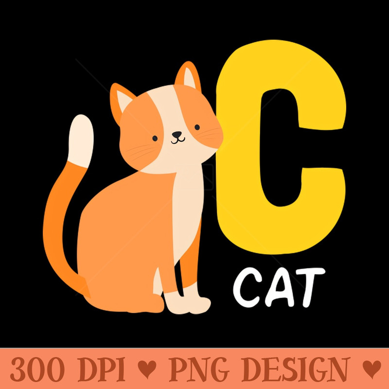 Cat Alphabet funny - Transparent PNG - Convenience