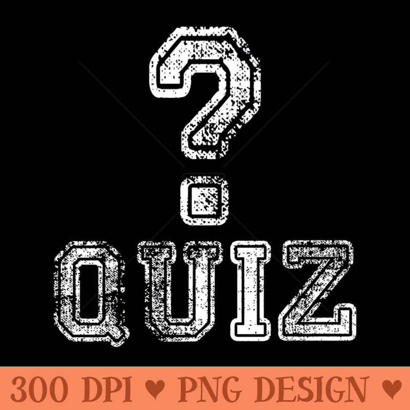 Quiz test - PNG Designs - Variety