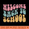 Welcome Back To School Retro First Day of School Teacher - PNG Designs - Professional Design