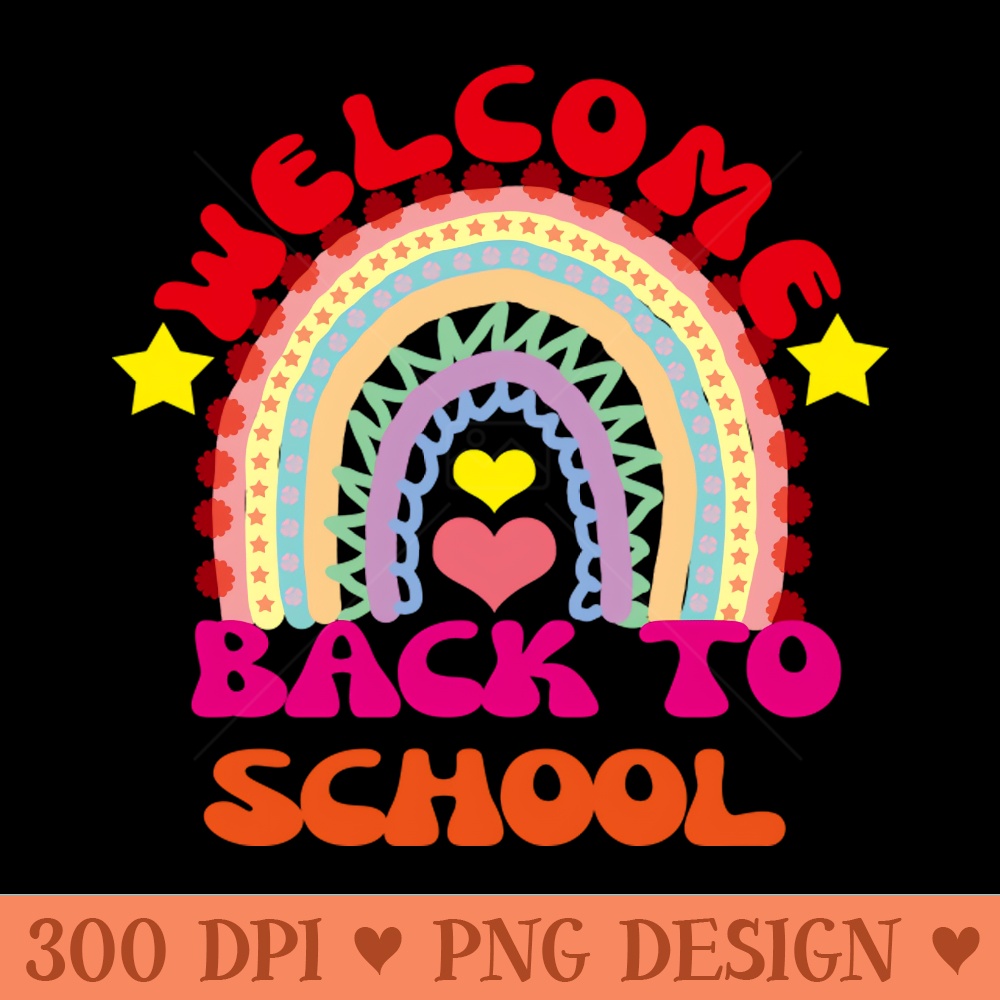 Welcome Back To School - PNG Artwork - Variety