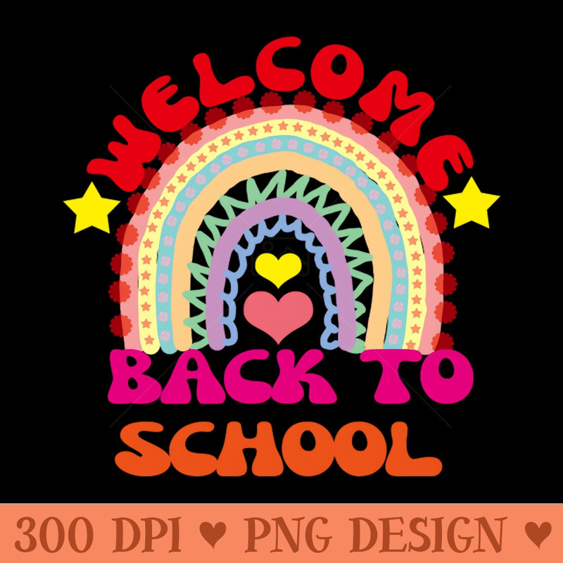 Welcome Back To School - PNG Artwork - Variety